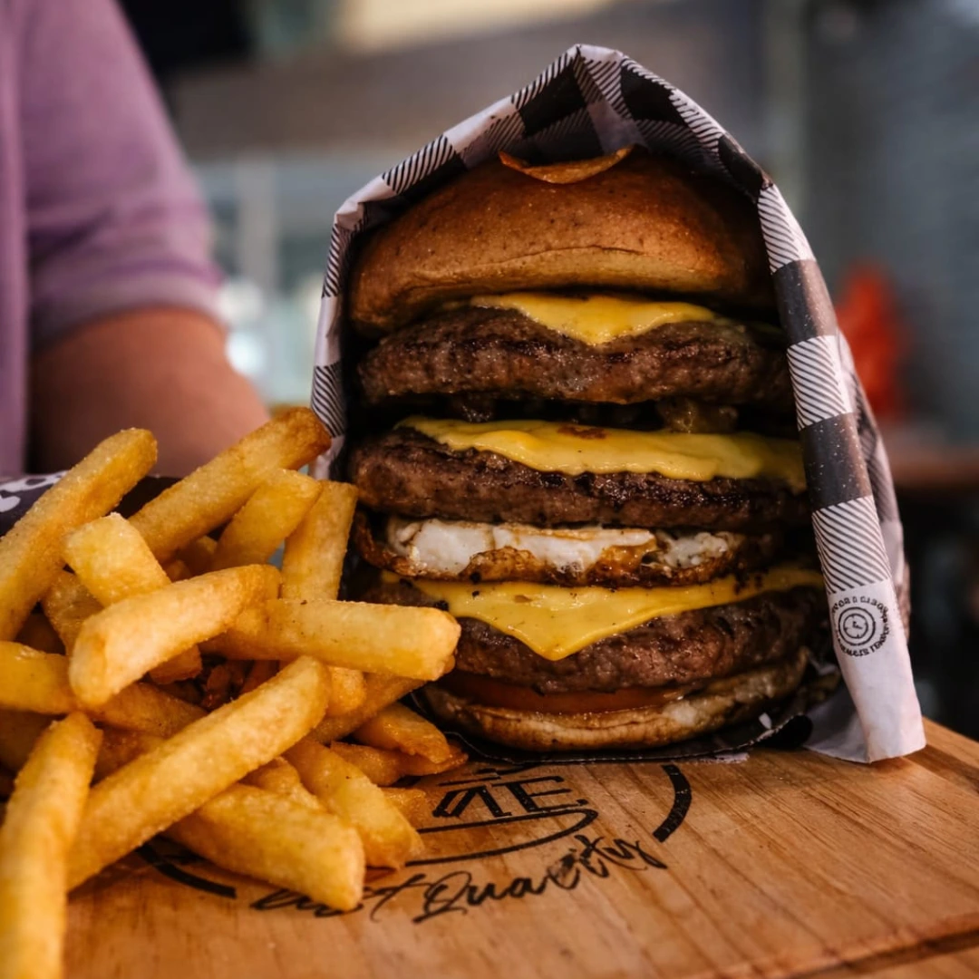Hambúrguer artesanal Zé da Breja